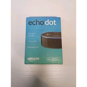 Amazon Echo Dot - 2nd Generation - Smart Speaker - Alexa Enabled - Black